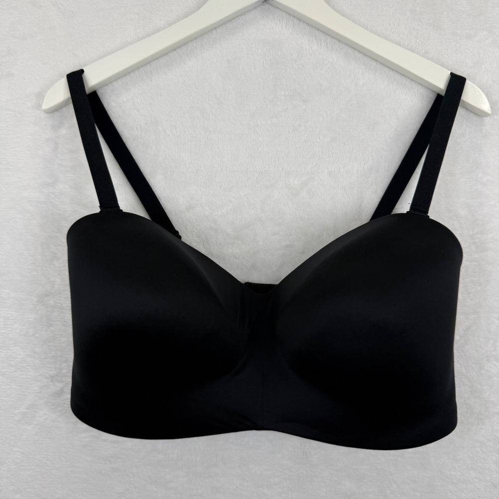 Wacoal Red Carpet Strapless Underwire Bra Black‎ 36DDD 854372 Convertible